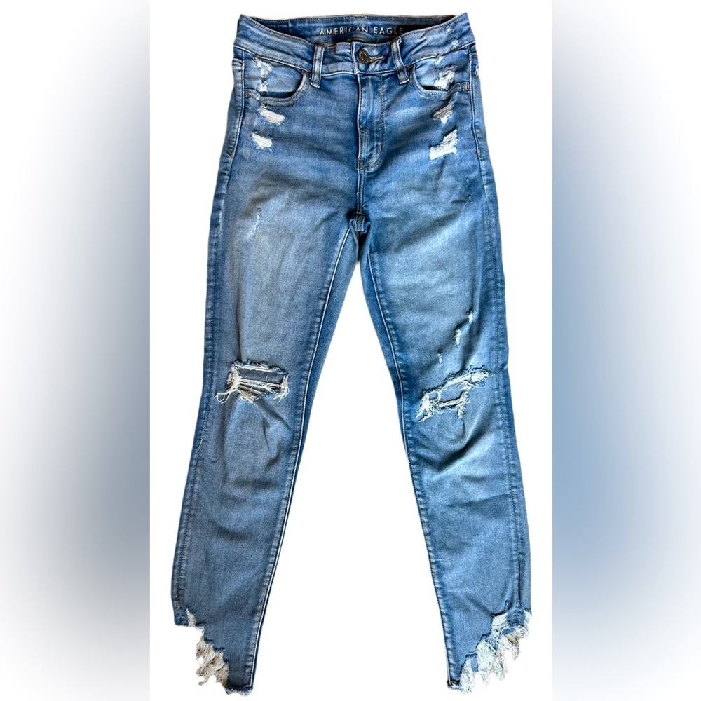 American Eagle High Rise Crop Jegging  Size 2